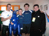 Mark-McNee, Alex-McEwan & Stephen Lee Australian Winter Olympic team members